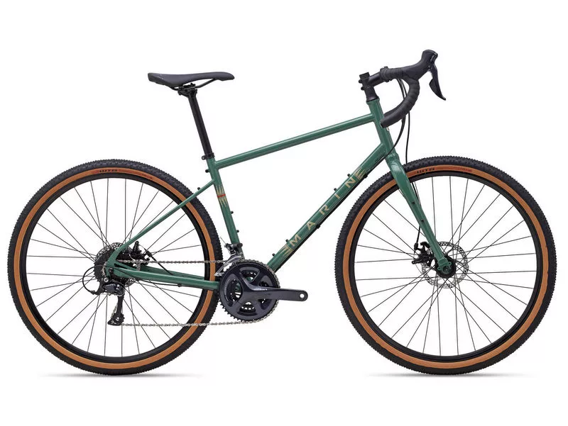 Marin Four Corners, adventure / gravel bicycle, frame sizes XS - XL; colour: Gloss Green 